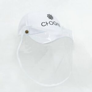 CHOGAN SUCCES - CASQUETTE VISIÈRE DE PROTECTION (BLANC )
