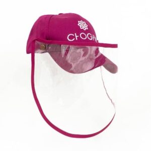 CHOGAN SUCCES - CASQUETTE VISIÈRE DE PROTECTION (FUCHSIA)