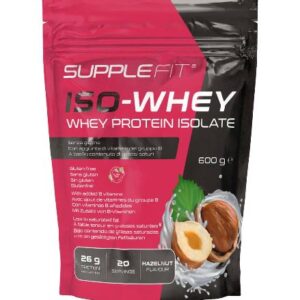 CHOGAN SUCCES - SUPPLEFIT ISO-WHEY-SAVEUR NOISETTE-10 SACHETS + 3 SACHETS GRATUITS 600 G