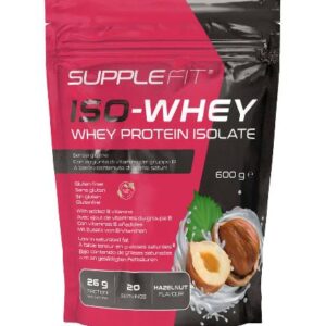 CHOGAN SUCCES - SUPPLEFIT ISO-WHEY-SAVEUR NOISETTE-5 SACHETS + 1 SACHET GRATUIT 600 G