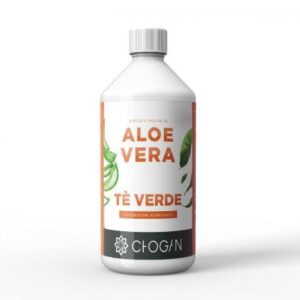 CHOGAN SUCCES - COMPLÉMENT ALIMENTAIRE ALOE VERA JUS ET PULPE AU THÉ VERT (1 L)