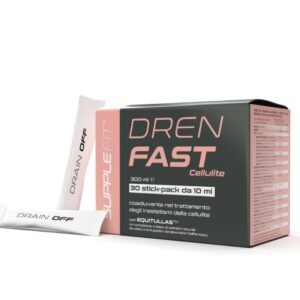 DREN FAST - Adjuvant dans le traitement des imperfections de la cellulite- avec Equitullas™ - 300 ml - SuppleFit